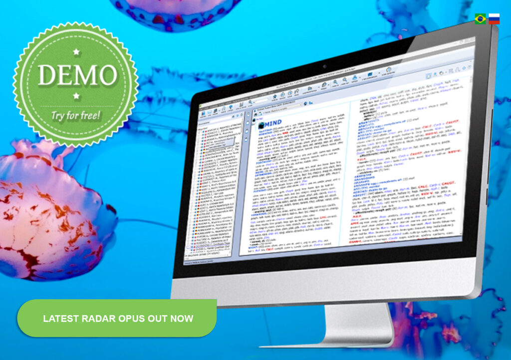 Radar Opus Mjukvara för professionell homeopati ArcanumSkolan